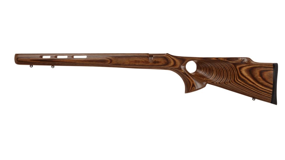 Boyds Hardwood Gunstocks Rimfire Varmint Thumbhole CZ 452-2E American Rifle Stock, Short Action, Clip Feed, Left Hand Stock, Left Hand Action, Factory Barrel Channel, Nutmeg, 1MB697367111