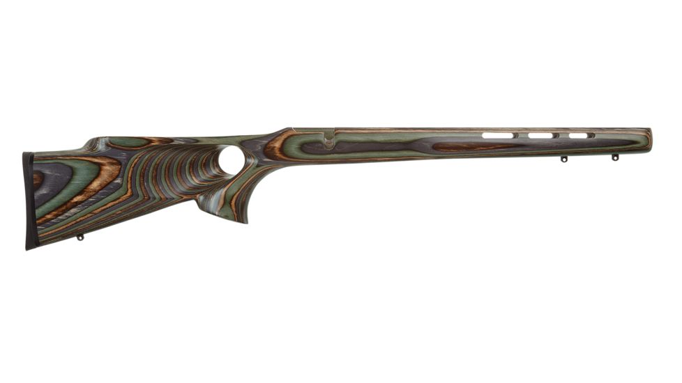 Boyds Hardwood Gunstocks Rimfire Varmint Thumbhole CZ 457 Rifle Stock, Factory Barrel Channel, Forest Camo, 1MC344R1C110
