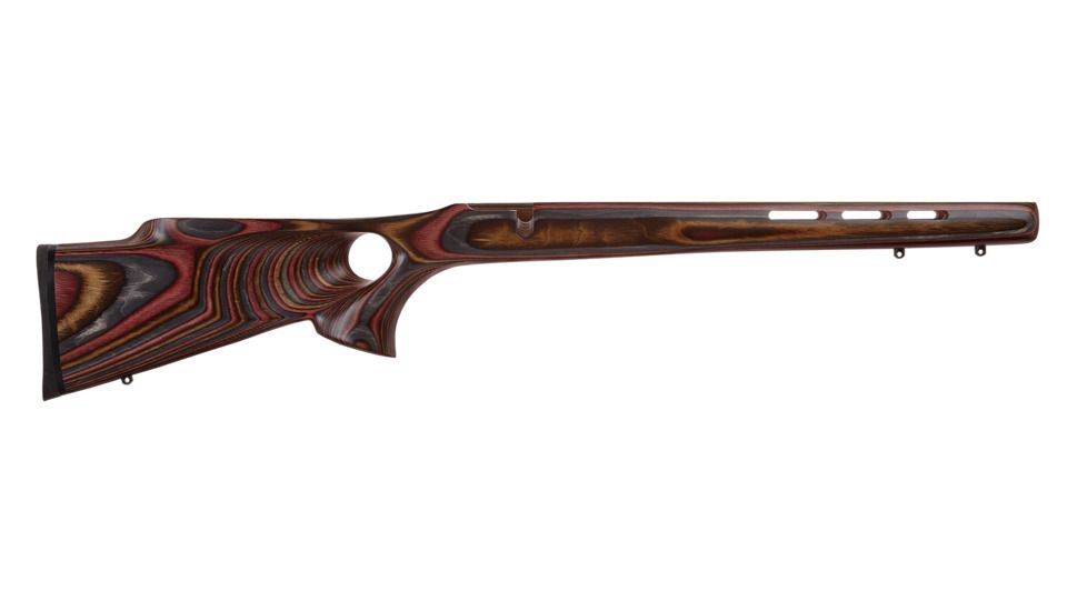 Boyds Hardwood Gunstocks Rimfire Varmint Thumbhole Marlin 925 Clip Feed Bull Barrel Channel Stock Royal Jacaranda Laminate Finished, 2Z4431Y1C114