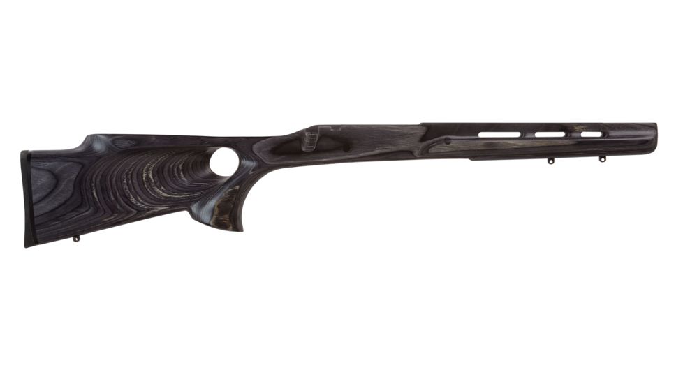 Boyds Hardwood Gunstocks Varmint Thumbhole Browning A-Bolt 2 Rifle Stock, Long Action, Factory Barrel Channel, Pepper, 17B31121L112