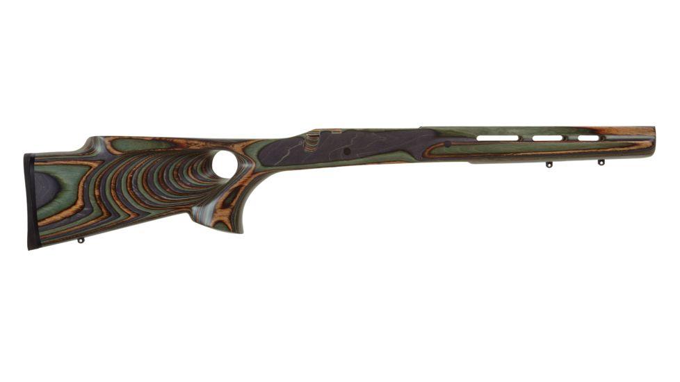 Boyds Hardwood Gunstocks Varmint Thumbhole Browning A-Bolt 2 Rifle Stock, Long Action, Factory Barrel Channel, Forest Camo, 17B31121L110