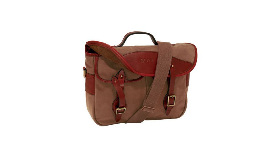 Boyt Harness Estancia Series Leather/Canvas Shoulder Bag/Briefcase PL1200