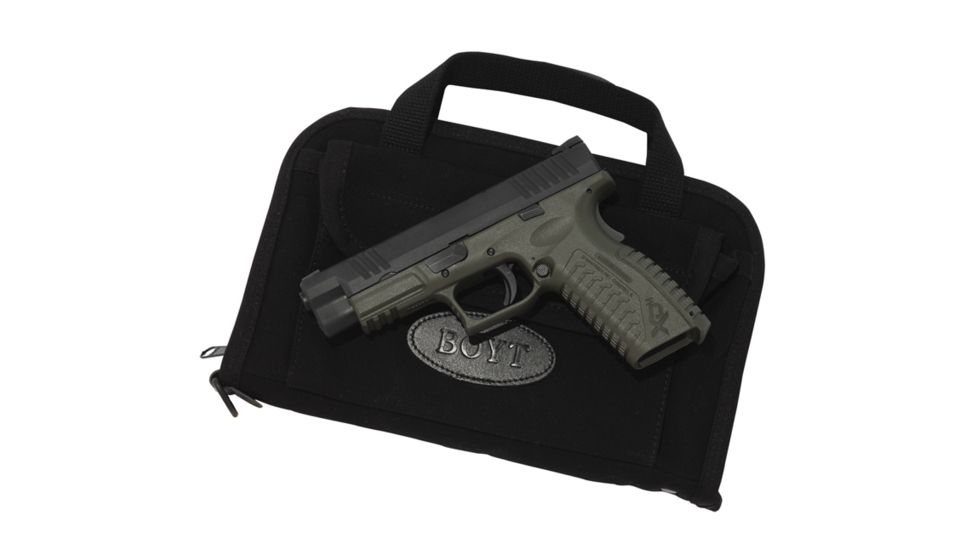 Boyt Harness Intercept Rectangular Handgun Case Black 31005