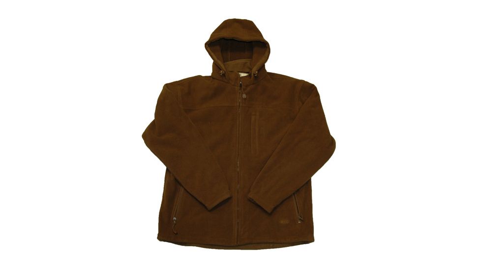 Boyt Harness Mens Hu219 Hooded Jacket, Brown, Large 12885