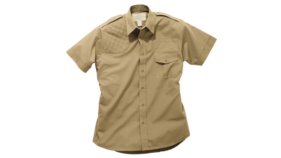 Boyt Harness Short Sleeve Safari Shirt, Khaki LH, Extra Large 0SA100XLT