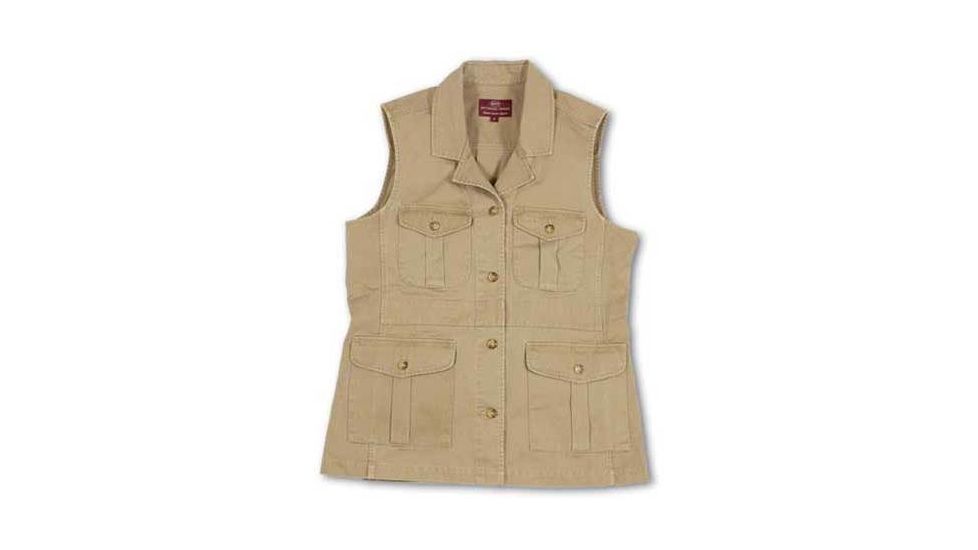 WS500 WOMEN SAFARI VEST KH S S, Available Boyt Harness WS500 Womens Safari Vest Sizes Boyt Harness WS500 Womens Safari Vest - Large Khaki