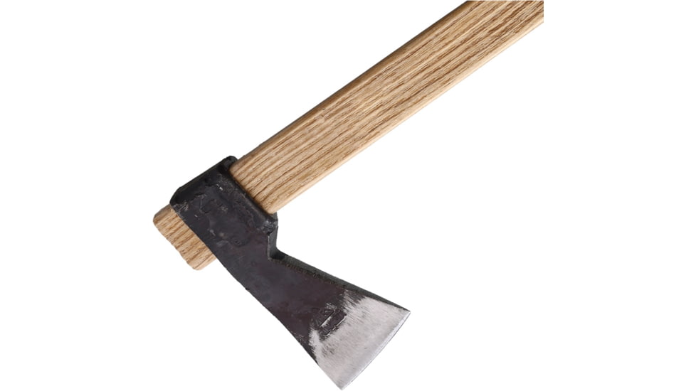BR Rinaldi Sicilia Micro Axe, 23.5in Overall, 5.5in Spring Steel Axe Head w/ 2.38in Cutting Edge, Wood Handle, 250g Head, 331G250M