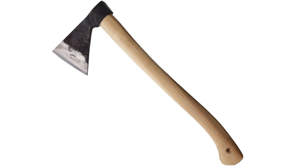 BR Rinaldi 500g Trento Axe, 20in Overall, 6.5in Natural Finish Spring Steel Axe Head w/ 5.13in Cutting Edge, Wood Handle, 500g Axe Head, 305N0S50