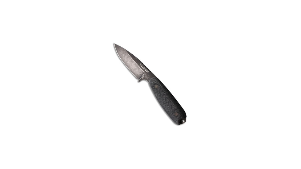 Bradford Bradford Knives Guardian 3.5 Sabre Knife Black Micarta 3.75" Nimbus N690, Black, Bohler N690, adult, BHQ-173705