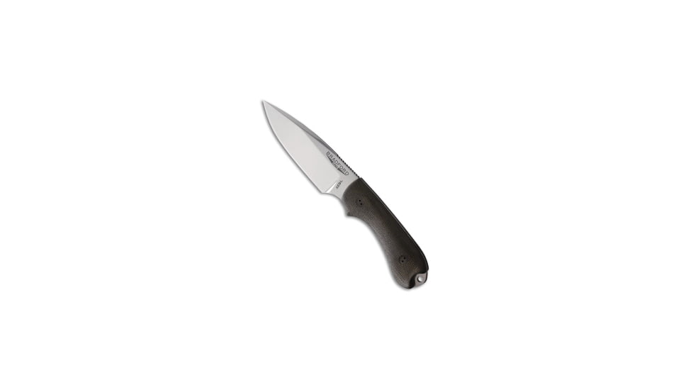 Bradford Bradford Knives Guardian 3 Drop Point Knife OD Green Micarta 3.5" Polish AEB-L, OD Green, AEB-L, adult, BHQ-181902