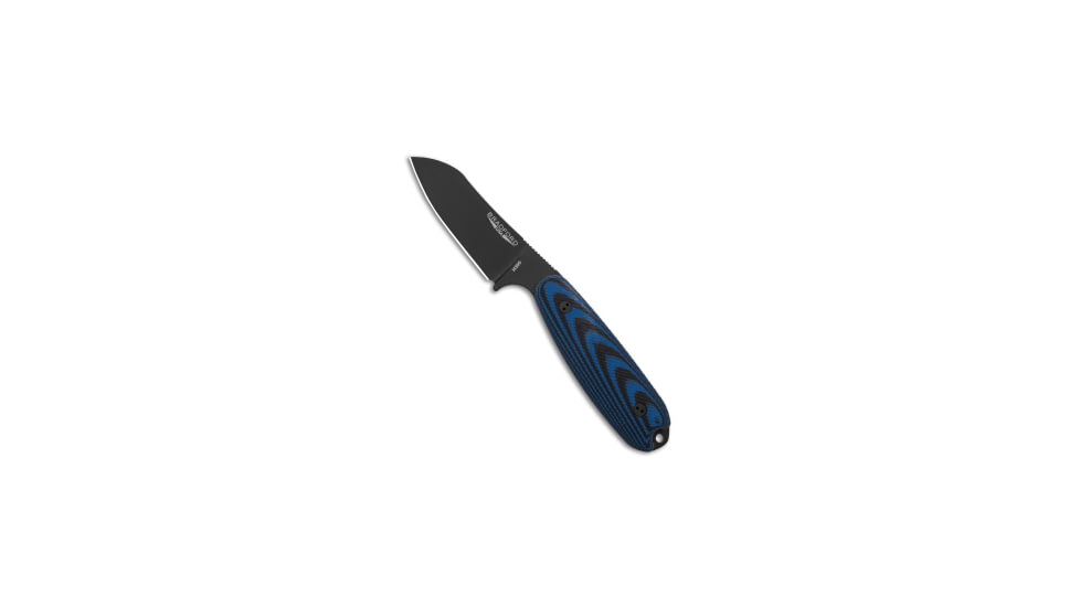 Bradford Bradford Knives Guardian3.5 Knife 3D Black/Blue G-10 Sheepsfoot/M390/Black, Black/Blue, Bohler M390, adult, BHQ-145487