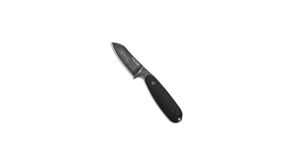 Bradford Bradford Knives Guardian3.5 Knife 3D Microtextured CF Sheepsfoot/M390/Nimbus, Black, Bohler M390, adult, BHQ-145517