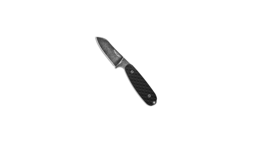 Bradford Bradford Knives Guardian3.5 Knife Textured Black G-10 Sheepsfoot/M390/Nimbus, Black, Bohler M390, adult, BHQ-145519