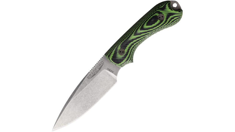 Bradford Knives Guardian 3 3D Toxic Green/Blac