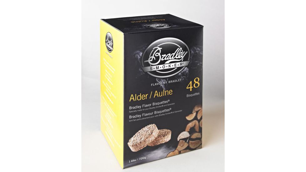 Bradley Smoker Bisquettes, Alder 12Pk BTAL12