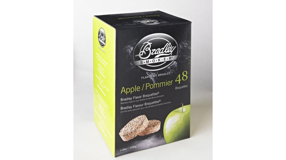 Bradley Smoker Bisquettes, Apple 12Pk BTAP12