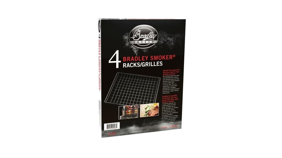 Bradley Smoker Set Of 4 Extra Racks BT4XR