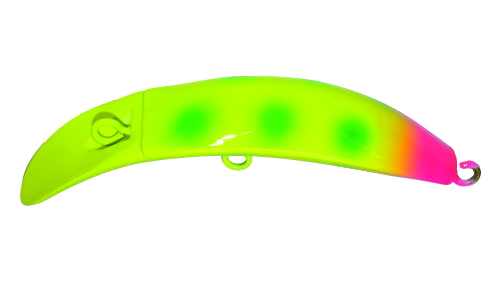 Brads Killerfish Trolling Crankbait, Rotten Banana, 4in, KF14-124