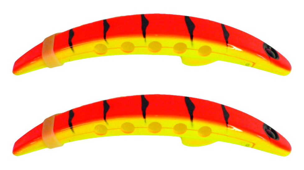 Brads Super Bait Casting/Trolling Lure, Rolling Swivel And Scent Pad, Groucho, 4in, #2 Treble, 2/Pack, TPSB-75