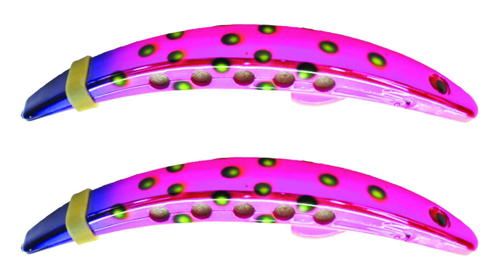 Brads Super Bait Casting/Trolling Lure, Rolling Swivel And Scent Pad, Lady Bug, 4in, #2 Treble, 2/Pack, TPSB-17