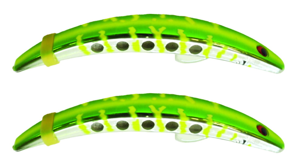 Brads Super Bait Casting/Trolling Lure, Rolling Swivel And Scent Pad, Mountain Doo, 4in, #2 Treble, 2/Pack, TPSB-14