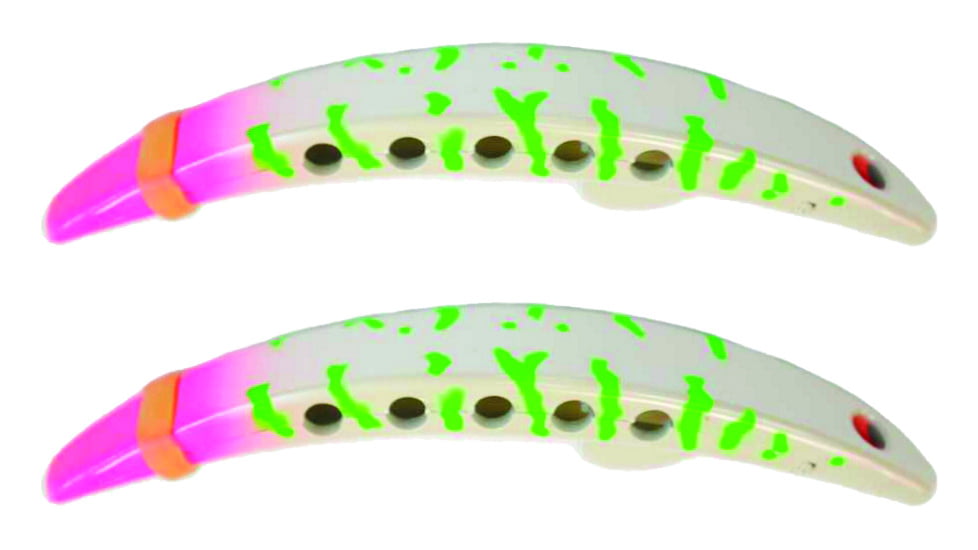 Brads Super Bait Casting/Trolling Lure, Rolling Swivel And Scent Pad, Sa-Weet, 4in, #2 Treble, 2/Pack, TPSB-42