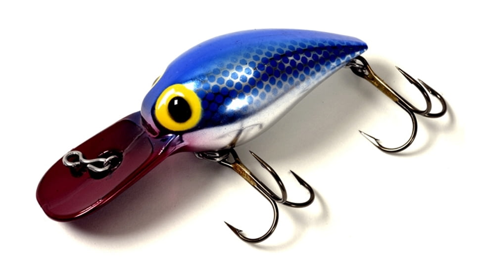 Brads Wiggler Crankbait, Floating/Sinking, Blue Pirate, 3in, 3/8oz, BW-06