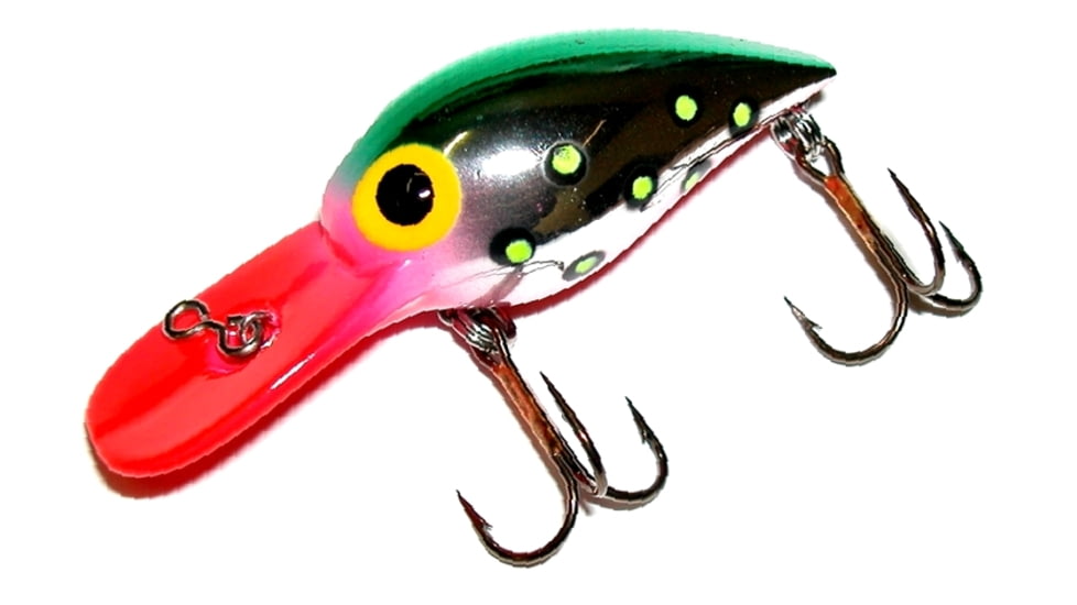 Brads Wiggler Crankbait, Floating/Sinking, California Watermelon, 3in, 3/8oz, BW-105