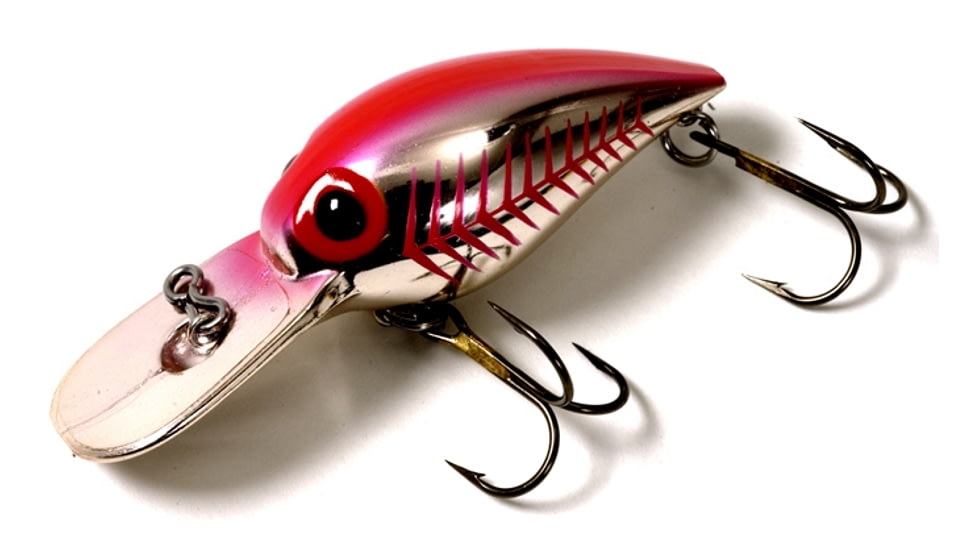 Brads Wiggler Crankbait, Floating/Sinking, Copper with Fluorescent Orange Back/Herringbone, 3in, 3/8oz, BW-20
