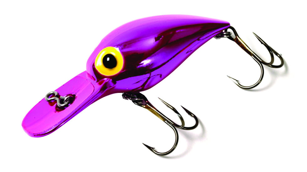 Brads Wiggler Crankbait, Floating/Sinking, Metallic Pink, 3in, 3/8oz, BW-15