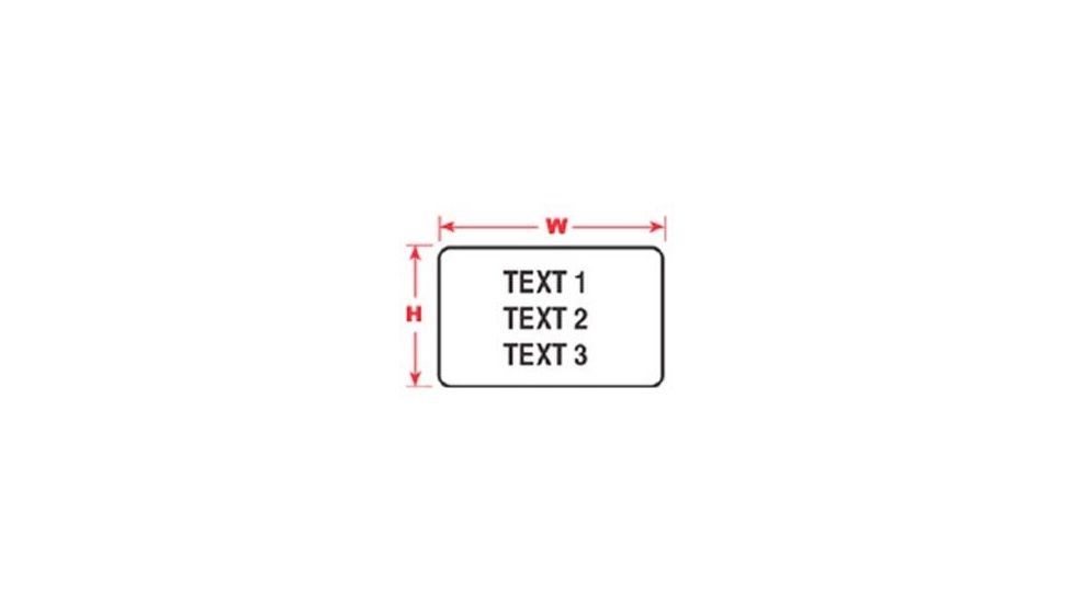 Brady Labels for LABXPERT Laboratory Labeling System, Brady 60947