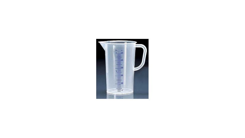 BrandTech Graduated Pitchers, Polypropylene, BrandTech V483941 Nesting Pitchers With Blue Screened Graduations