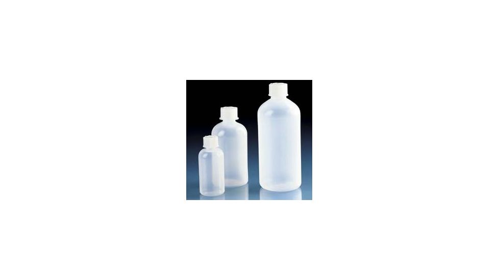 BrandTech Laboratory Bottles, Low-Density Polyethylene, Narrow Mouth, BrandTech V94989