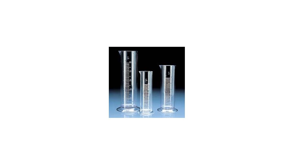 BrandTech Short-Form Graduated Cylinders, SAN, BrandTech V64191