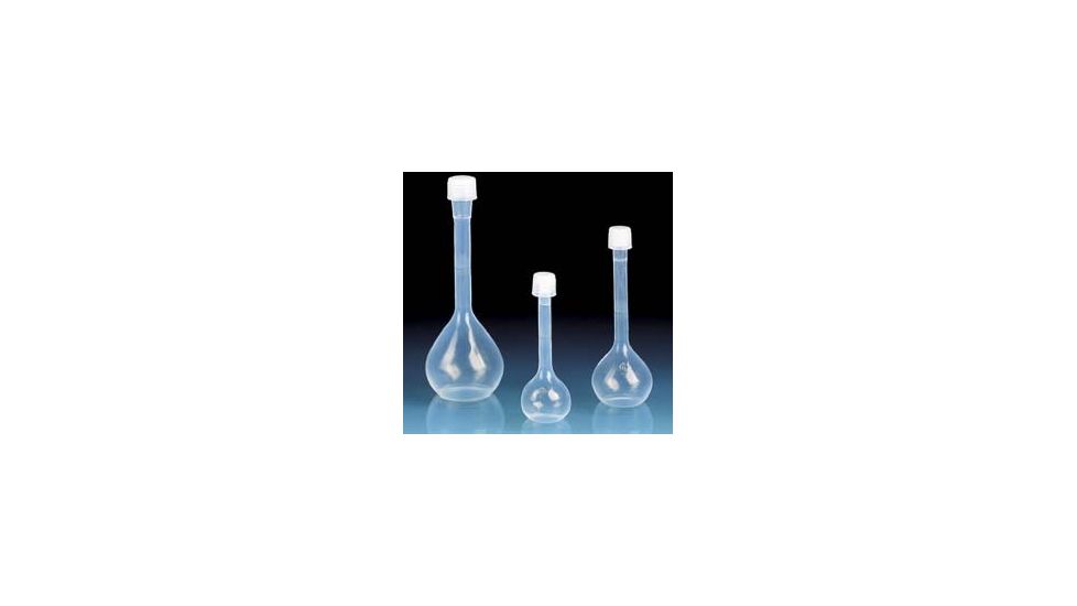 BrandTech Volumetric Flasks with Screw Caps, PFA, Class A, BrandTech V107397