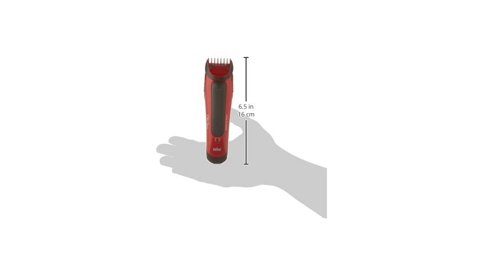 Braun Old Spice Beard and Head Trimmer, Red, BRDHD50S