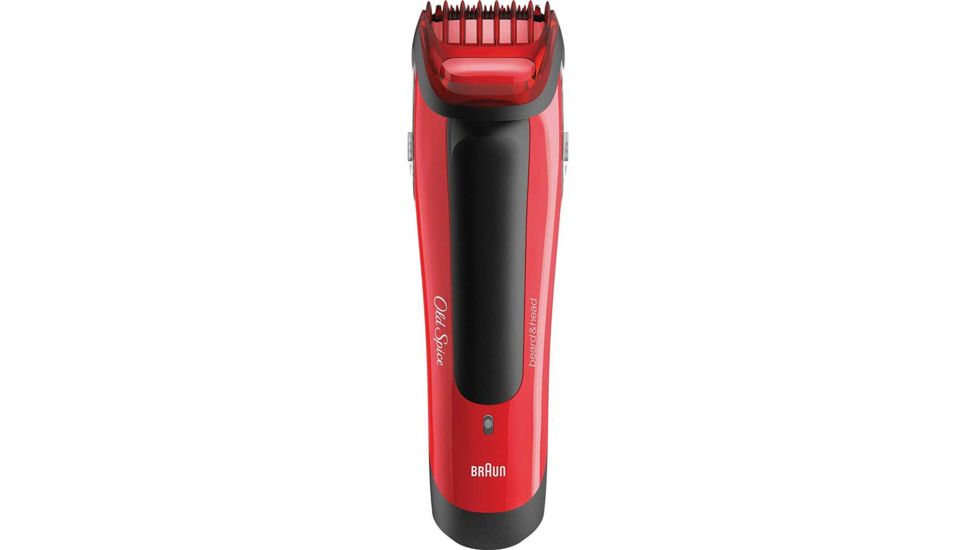 Braun Old Spice Beard and Head Trimmer, Red, BRDHD50S