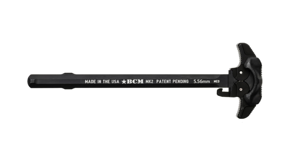 Bravo Company MFG MK2 Ambi Charging Handle, Black, Medium, BCM-GFH-MK2-MED-AMBI