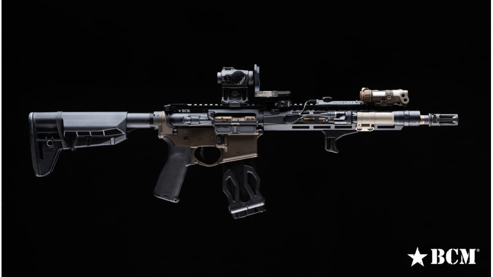 Bravo Company MFG A/T Optic Mount, 1.93in Cowitness, Aimpoint Micro, T3, BCM-OM-AT-22