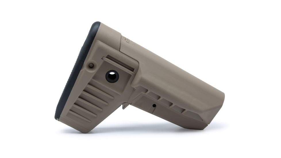 Bravo Company MFG Bcmgunfighter Stock Mod 1-sopmod-compartment, Flat Dark Earth, BCM-GFS-MOD1-SPMD-FDE, BCM-GFS-MOD1-SPMD-FDE