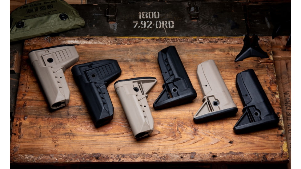 Bravo Company MFG Bcmgunfighter Stock Mod 1-sopmod-compartment, Flat Dark Earth, BCM-GFS-MOD1-SPMD-FDE, BCM-GFS-MOD1-SPMD-FDE