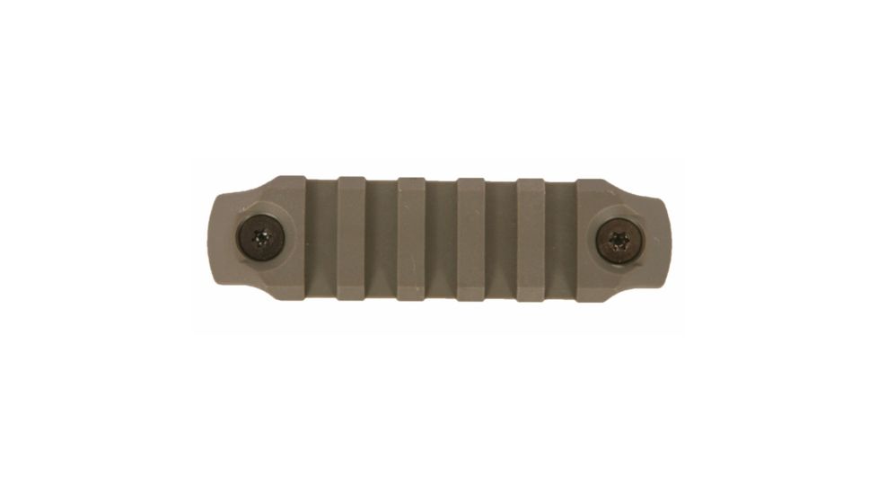 Bravo Company MFG BCM Gunfighter KeyMod Nylon Rail Section, 3in, Foliage Green, BCMKMR1913N3FG