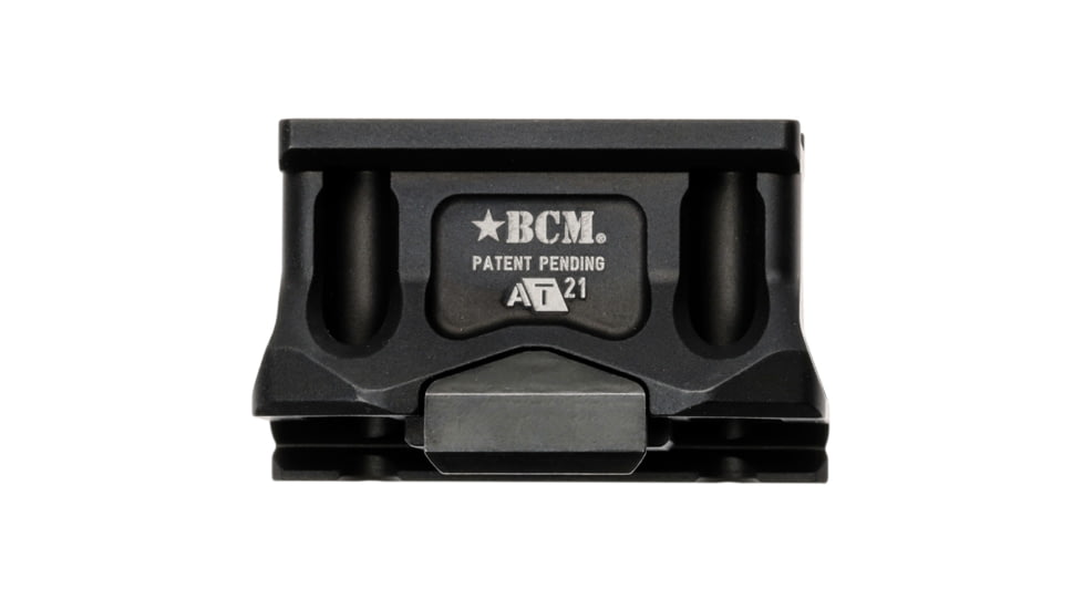 Bravo Company MFG Lower 1/3 Cowitness A/T Optic Mount For Aimpoint MicroT2, Black, BCM-OM-AT-21