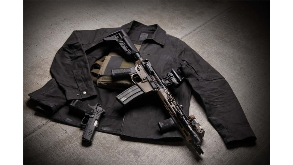 Bravo Company MFG Bcm Jack Carr Mod 4 Ar-15 Pistol Grip, Black, BCM-GFG-MOD-4JC-BLK
