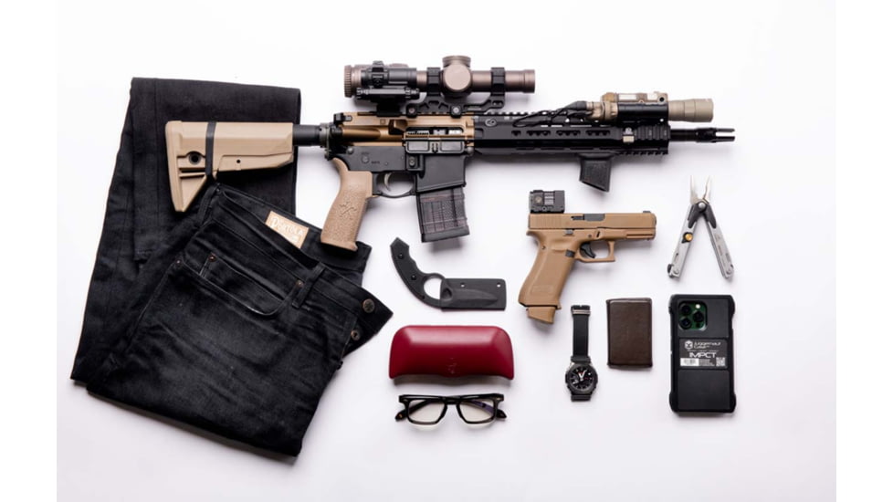 Bravo Company Mfg. Pistol Grip Jack Carr Mod 4 Fde Fits Ar-15, MOD4JCFDE