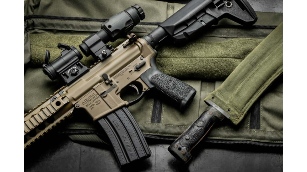 Bravo Company Mfg. Pistol Grip Mod 4 Black Fits Ar-15, MOD4BLK