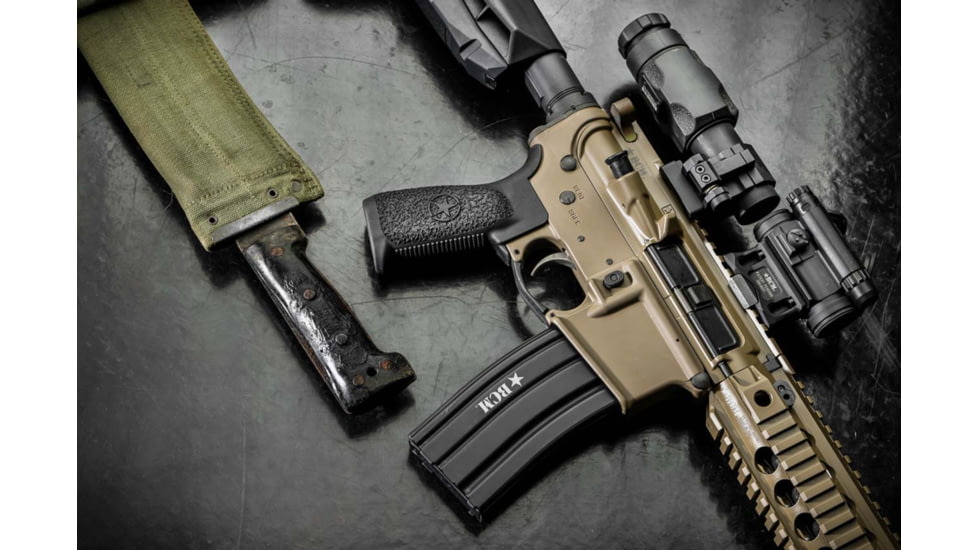 Bravo Company Mfg. Pistol Grip Mod 4 Black Fits Ar-15, MOD4BLK