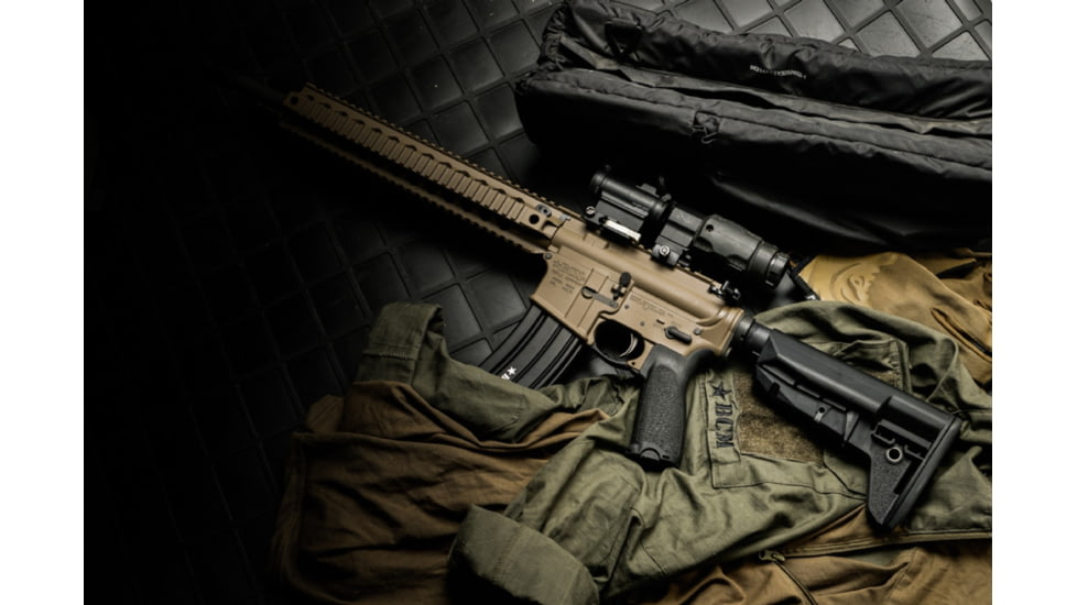 Bravo Company MFG Stock Mod 2 Sopmod-black - BCM-GFS-MOD2-SPMD-BLK