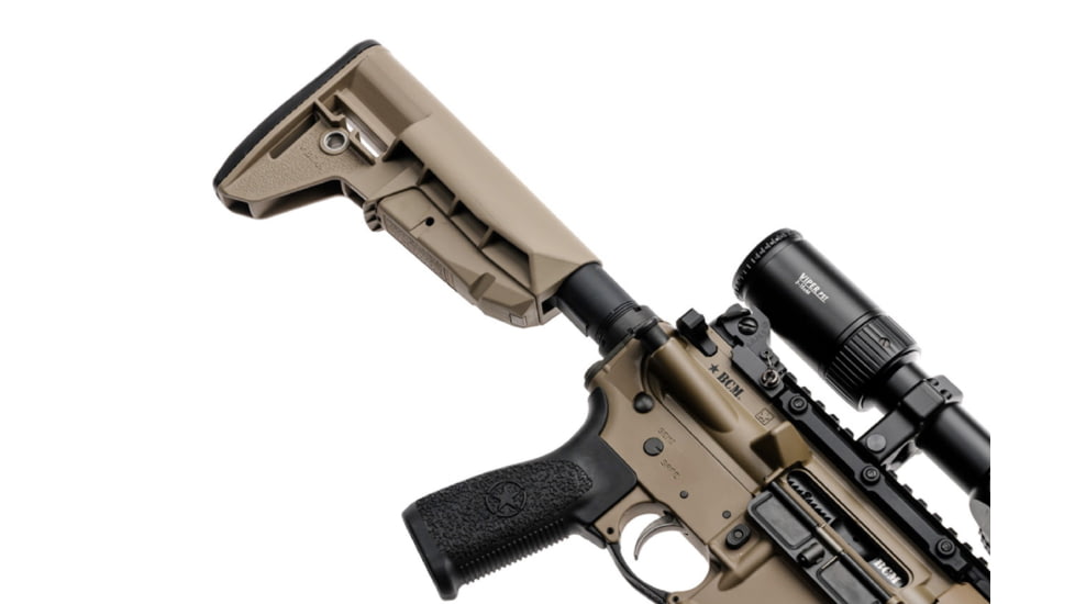 Bravo Company MFG Stock Mod 2 Sopmod-black, Flat Dark Earth - BCM-GFS-MOD2-SPMD-FDE