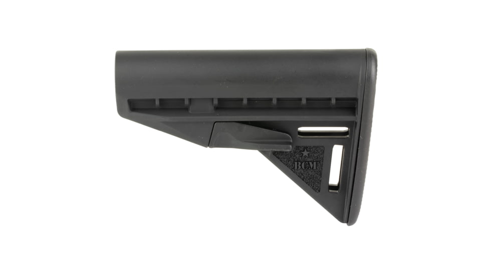 Bravo Company Mod 3 Stock, Fits Mil Spec Buffer Tube, Black, BCM-GFS-MOD-3-BLK